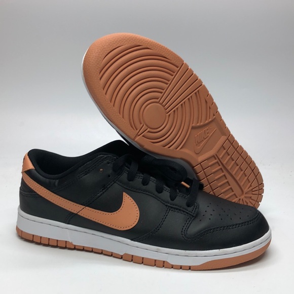 Mens Nike Dunk Low Retro Black/Brown DV0831-004 NWOB - Picture 1 of 5